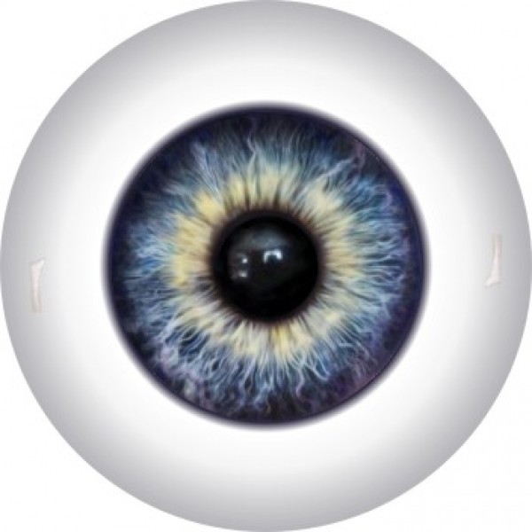 Глаза для кукол, размер глаза 6 мм, полусфера арт.1кн